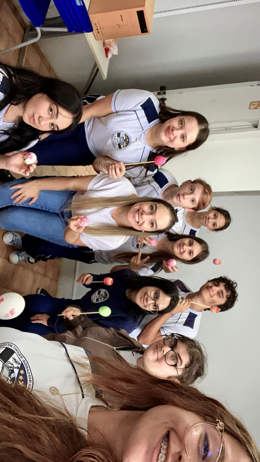 Atividades realizadas nas aulas de estágio supervisionado onde os alunos aprendem na prática